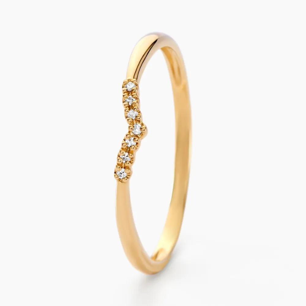 Marc Orian Anniversaire De Mariage|Bagues > Alliance Aengus Or Jaune Diamant
