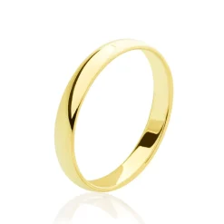 Marc Orian Bagues|Alliances > Alliance Amarande Demi Jonc Classique Or Jaune