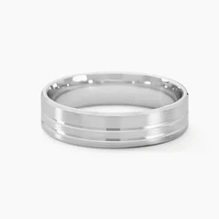 Alliance Cheryn Ruban Plat Argent Blanc