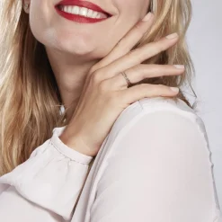 Marc Orian Bagues|Alliances > Alliance Clotilde Demi Jonc Classique Or Bicolore