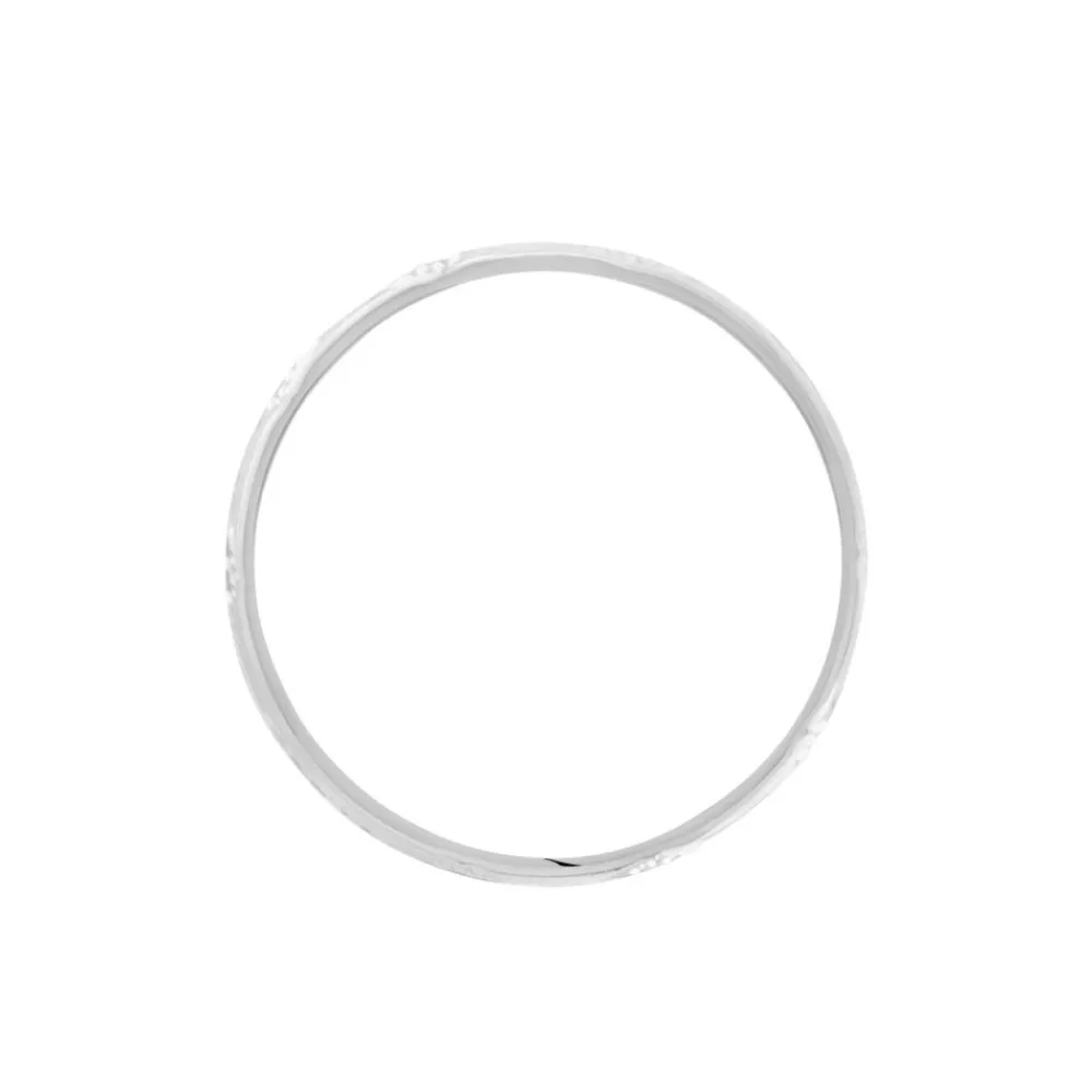 Marc Orian Bagues|Alliances > Alliance Clotilde Ruban Plat Or Blanc