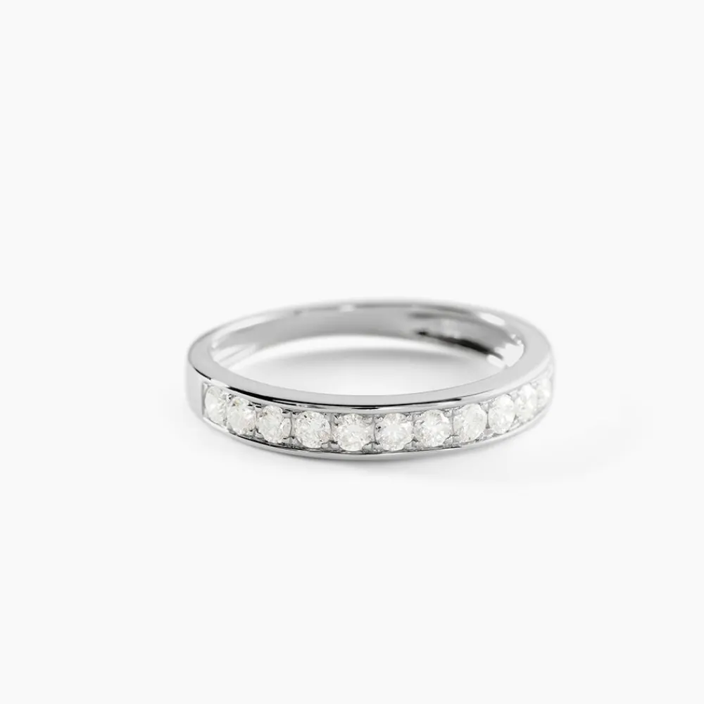 Marc Orian Anniversaire De Mariage|Bagues > Alliance Dionysa Or Blanc Diamant