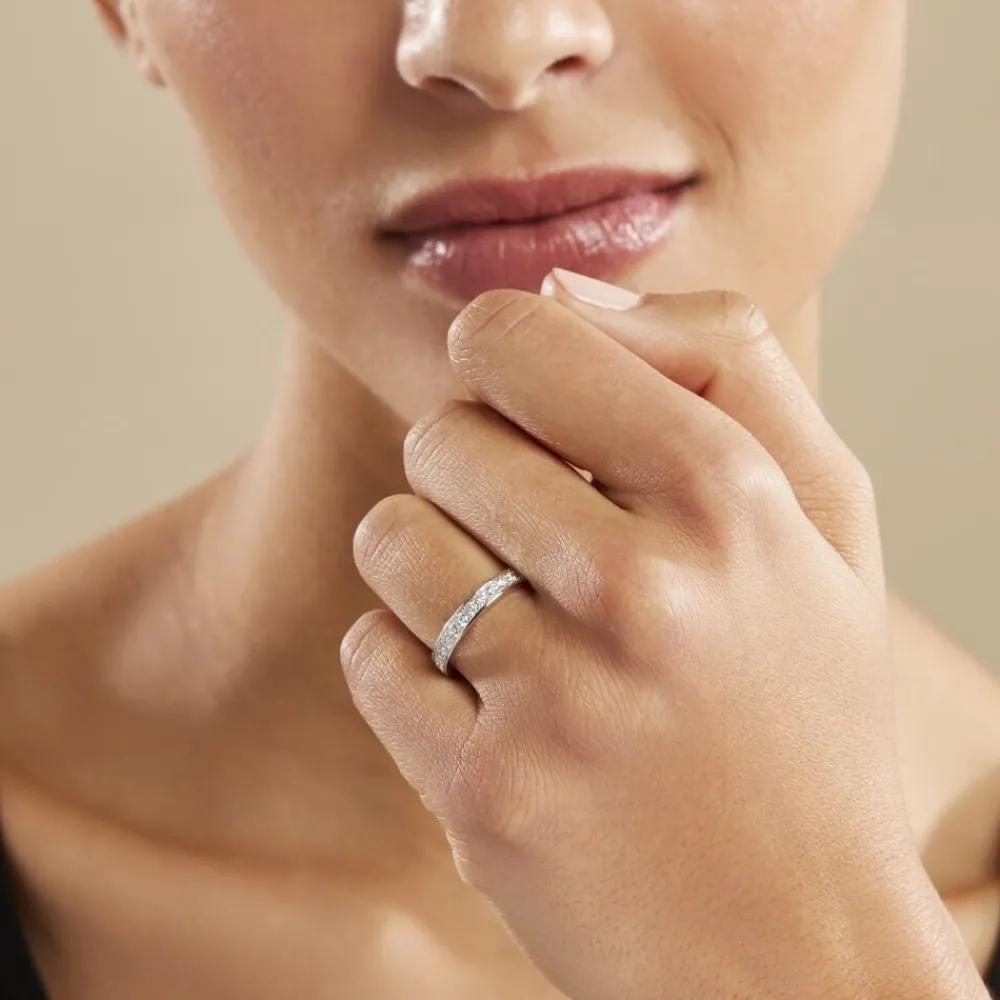 Marc Orian Anniversaire De Mariage|Bagues > Alliance Dionysa Or Blanc Diamant