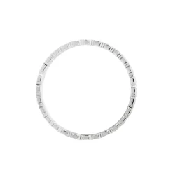 Marc Orian Bagues|Alliances > Alliance Effet Dentelle Or Blanc