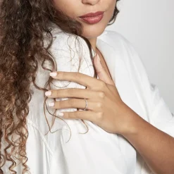 Marc Orian Bagues|Alliances > Alliance Effet Dentelle Or Blanc