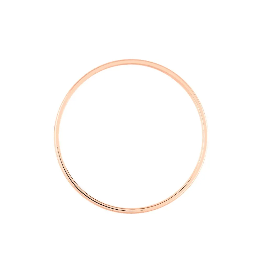 Marc Orian Alliances Or Rose|Bagues > Alliance Effet Perle Ruban Plat Or Rose
