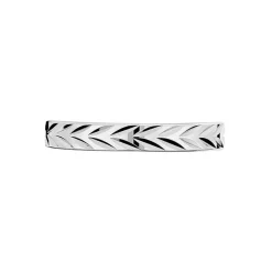 Marc Orian Bagues|Alliances > Alliance Epi Ruban Plat Or Blanc