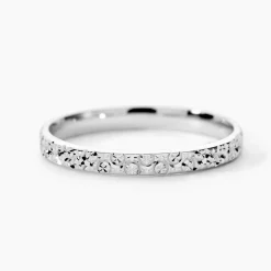 Alliance Fantaisie Diamantee Or Blanc