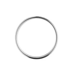 Marc Orian Bagues|Alliances > Alliance Florita Ruban Plat Or Blanc