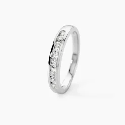 Alliance Giulia Or Blanc Diamant