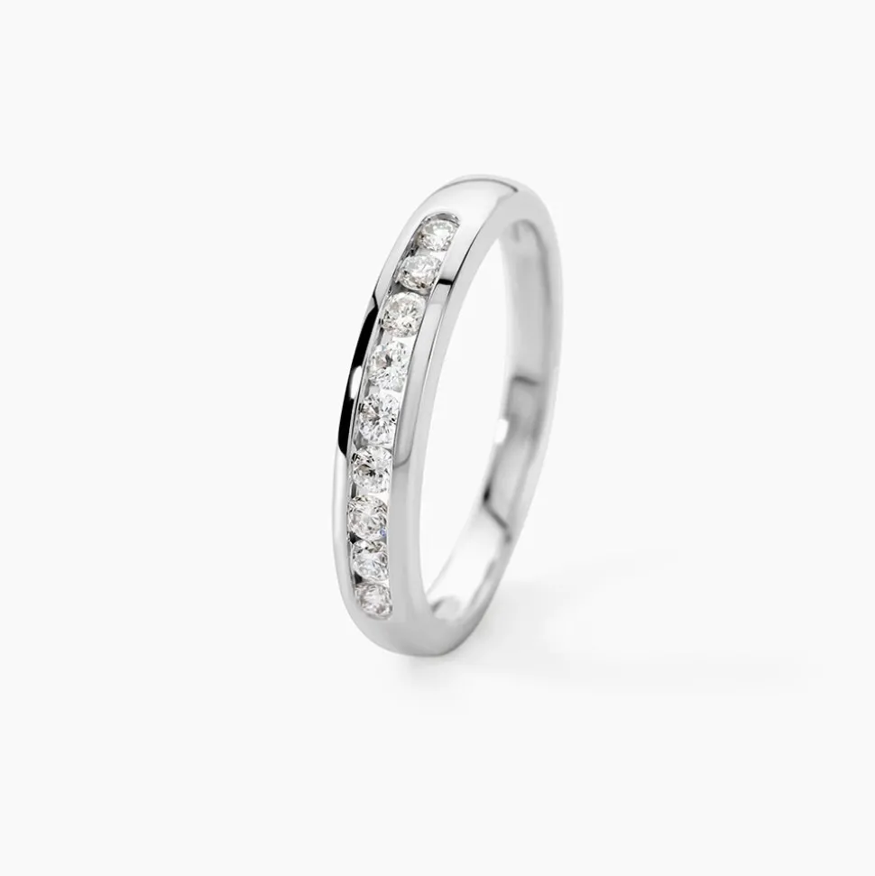 Alliance Giulia Or Blanc Diamant