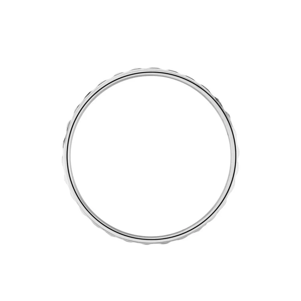 Marc Orian Bagues|Alliances > Alliance Heldea Ruban Plat Or Blanc
