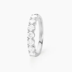 Alliance Hera Or Blanc Diamant