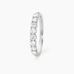 Alliance Hera Or Blanc Diamant