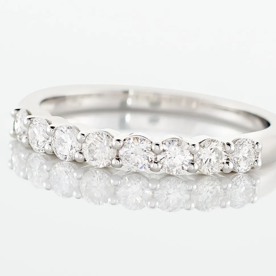 Alliance Hera Or Blanc Diamant