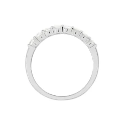 Alliance Hera Or Blanc Diamant
