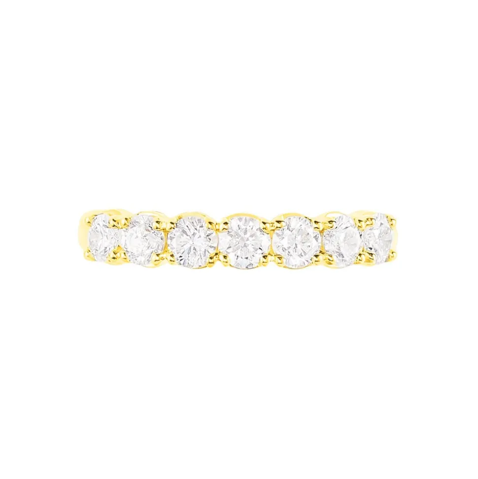Alliance Hera Or Jaune Diamant