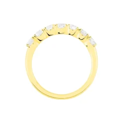 Alliance Hera Or Jaune Diamant