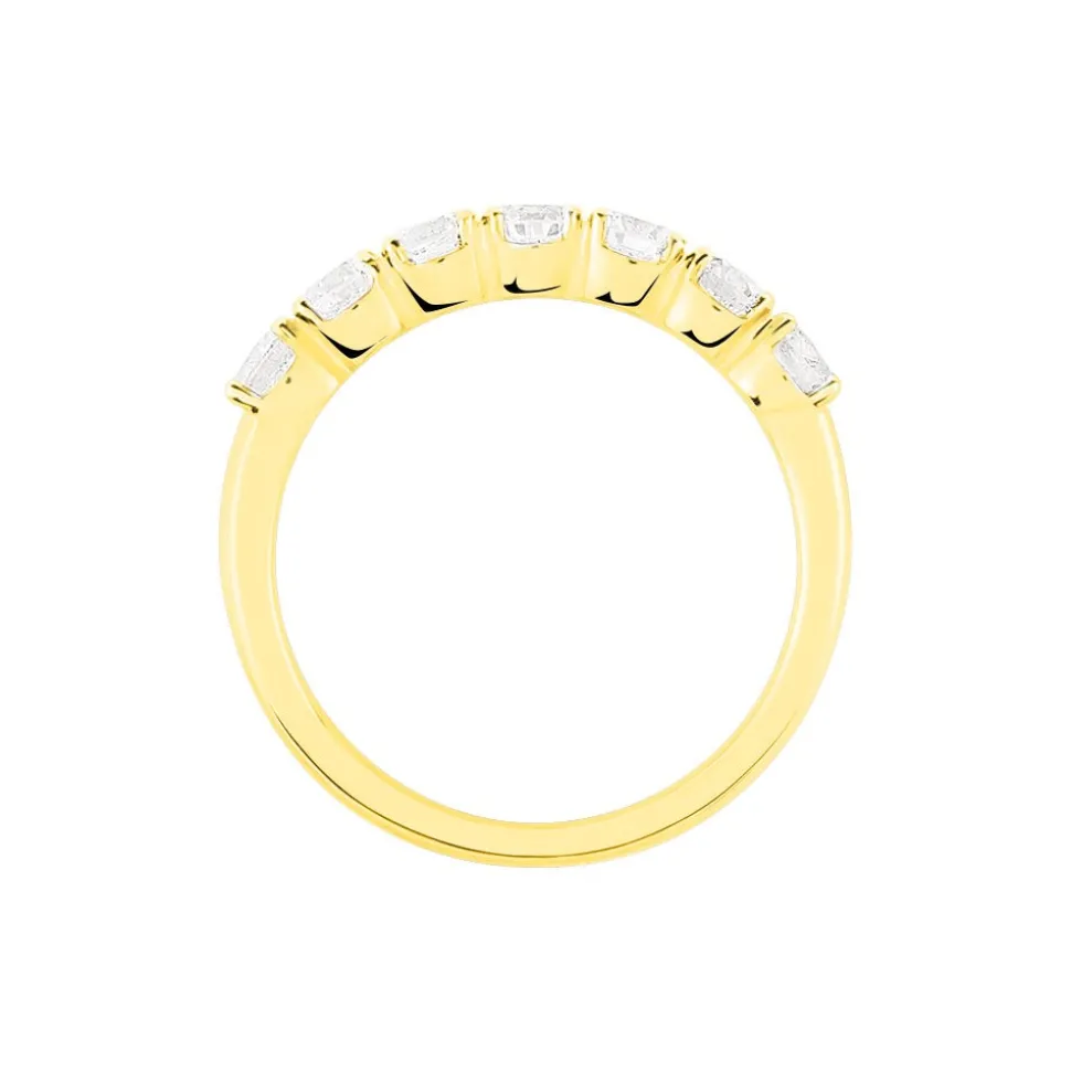 Alliance Hera Or Jaune Diamant