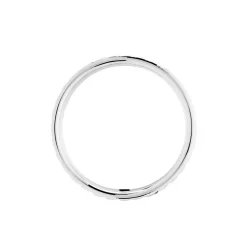 Marc Orian Bagues|Alliances > Alliance Herma Ruban Plat Or Blanc
