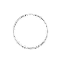 Marc Orian Bagues|Alliances > Alliance Herveva Ruban Plat Or Blanc