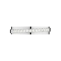 Marc Orian Bagues|Alliances > Alliance Iride Or Blanc Diamant