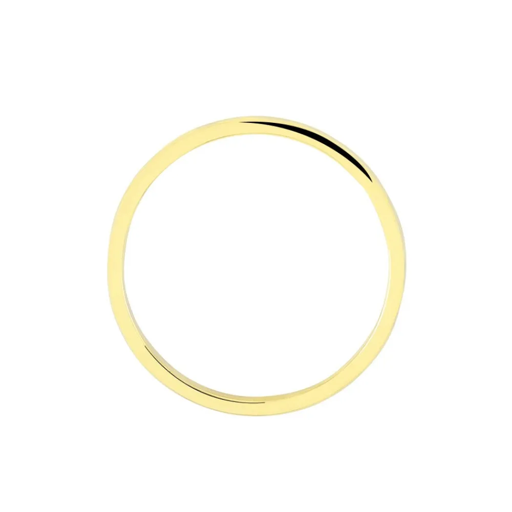 Marc Orian Bagues|Alliances > Alliance Jodelle Ruban Plat Or Bicolore