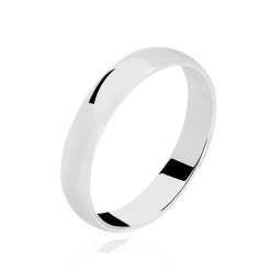 Marc Orian Idées Cadeaux Homme|Bagues > Alliance Julie-anna Demi Jonc Classique Or Blanc
