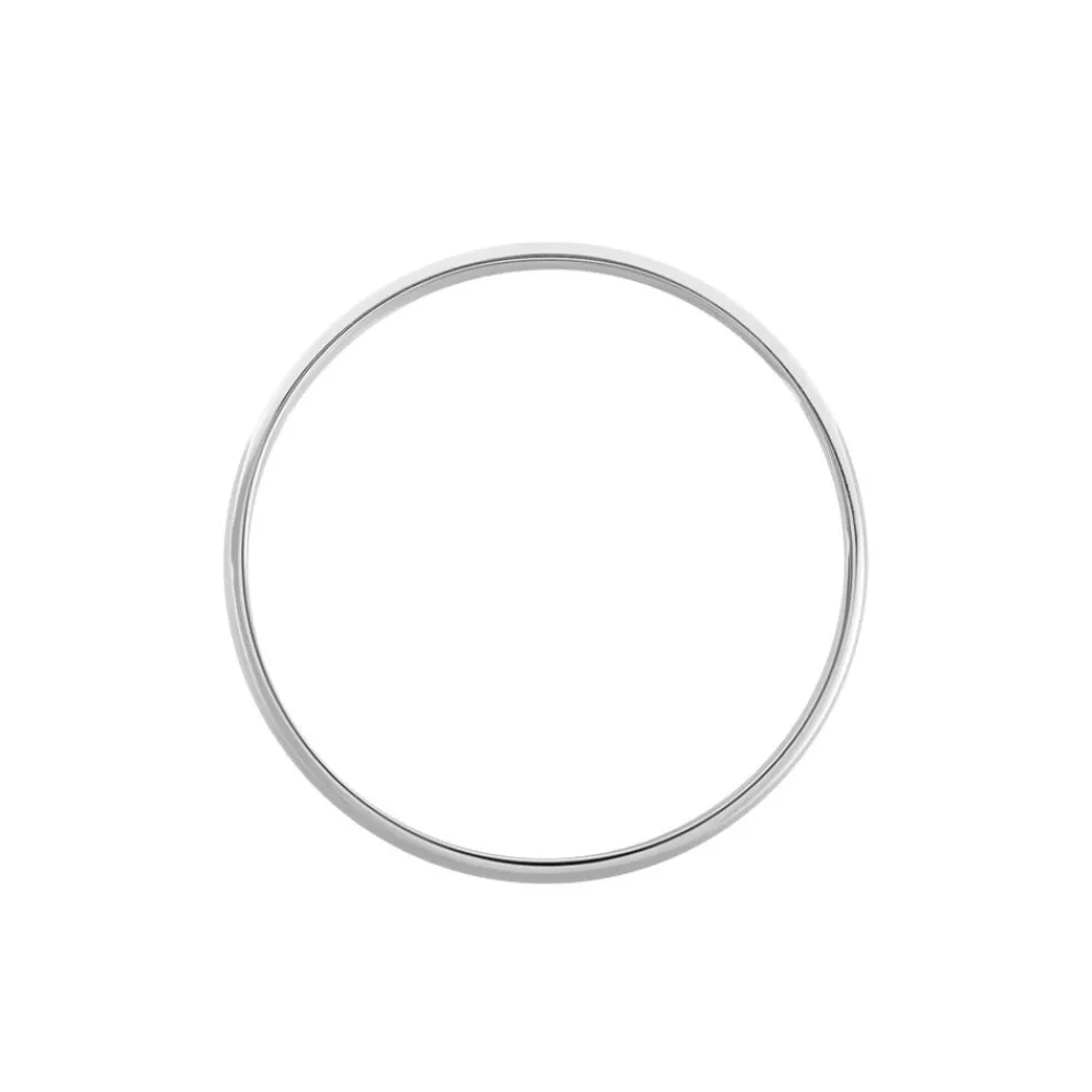 Marc Orian Bagues|Alliances > Alliance Julie Ruban Classique Platine Blanc