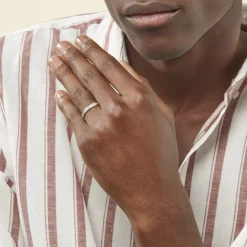 Marc Orian Bagues|Alliances > Alliance Juni Or Blanc Diamant