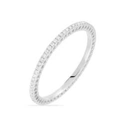 Alliance Lu Or Blanc Diamant