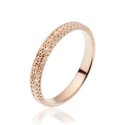 Marc Orian Bagues|Alliances Or Rose > Alliance Luzia Demi Jonc Classique Or Rose