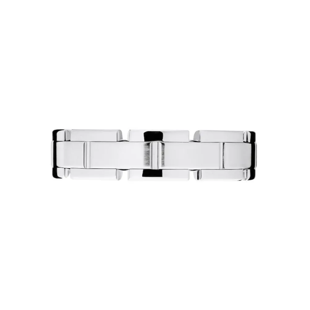 Marc Orian Bagues|Alliances > Alliance Maille Or Blanc