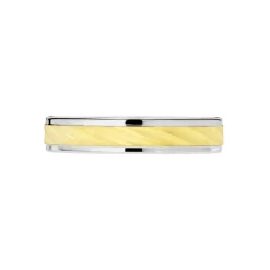Marc Orian Bagues|Alliances > Alliance Maria-celeste Ruban Plat Or Bicolore