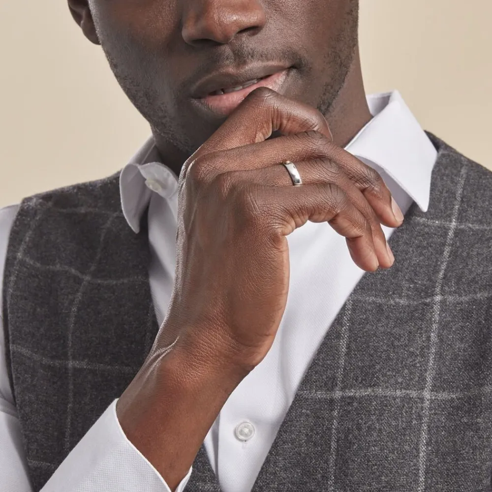 Marc Orian Bagues|Alliances > Alliance Marton Ruban Plat Or Bicolore
