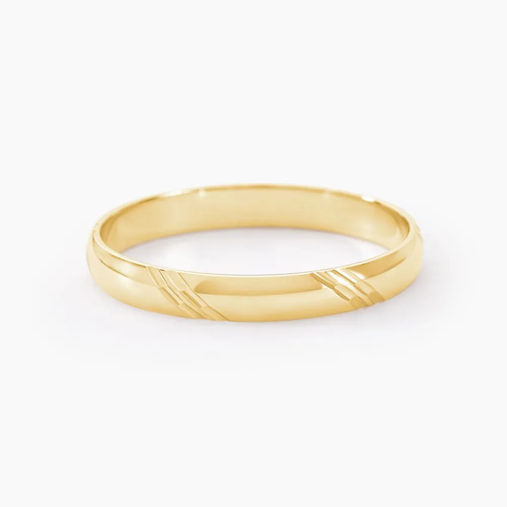 Marc Orian Bagues|Alliances > Alliance Massina Demi Jonc Classique Or Jaune