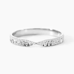 Alliance Or Blanc Diamantee