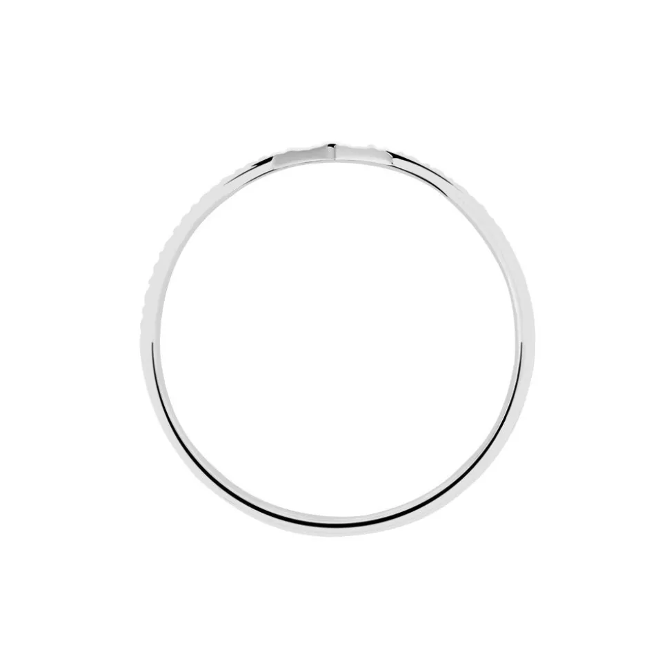 Alliance Or Blanc Diamantee