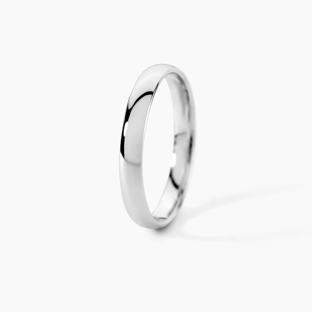 Marc Orian Bagues|Alliances > Alliance Or Blanc Sonia