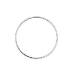 Marc Orian Bagues Homme|Bagues > Alliance Palla Givree Ruban Plat Palladium Blanc