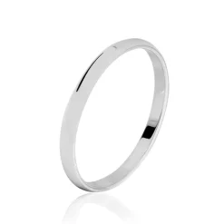 Marc Orian Bagues|Alliances > Alliance Ponama Demi Jonc Classique Or Blanc