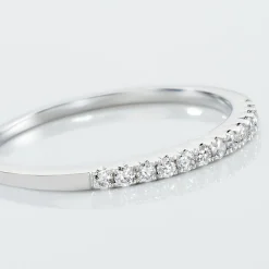 Marc Orian Anniversaire De Mariage|Bagues > Alliance Pristina Or Blanc Diamant