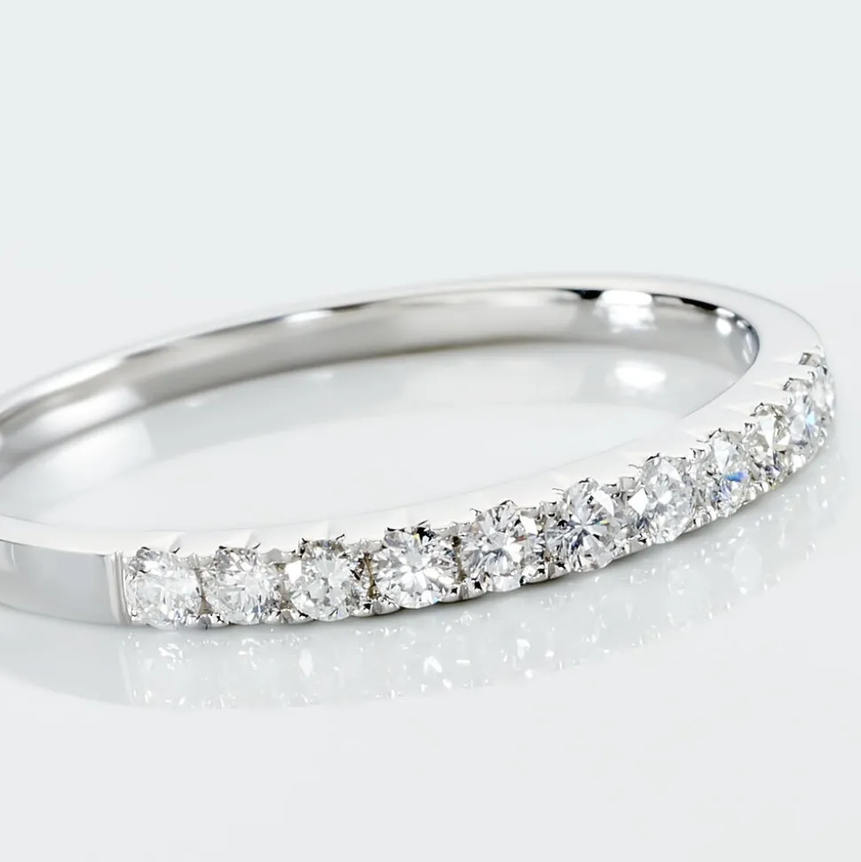 Alliance Pristina Or Blanc Diamant