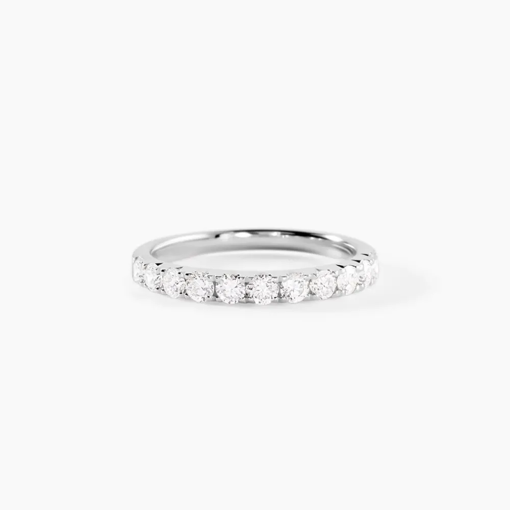 Marc Orian Anniversaire De Mariage|Bagues > Alliance Pristina Or Blanc Diamant