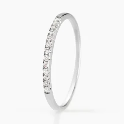 Marc Orian Anniversaire De Mariage|Bagues > Alliance Pristina Or Blanc Diamant