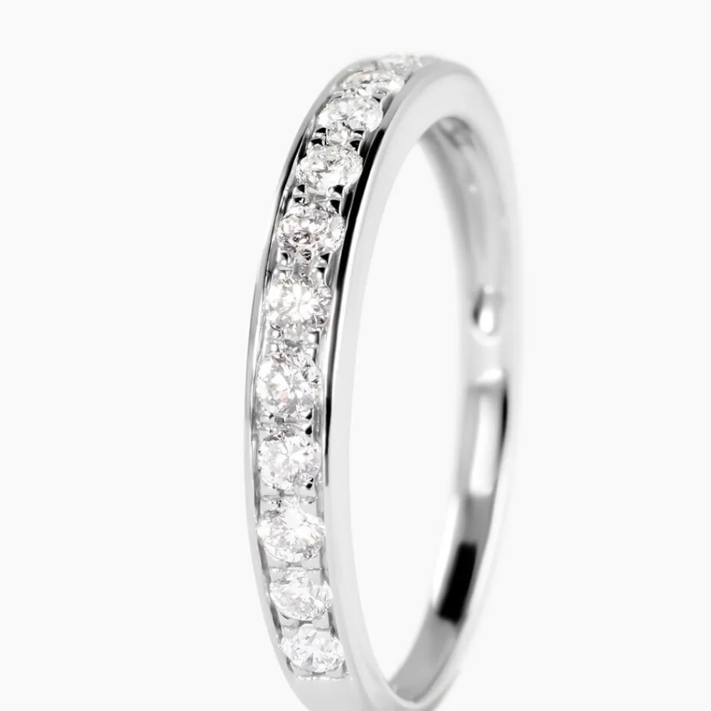 Marc Orian Bagues|Alliances > Alliance Rhea Ld Platine Blanc Diamant Synthétique