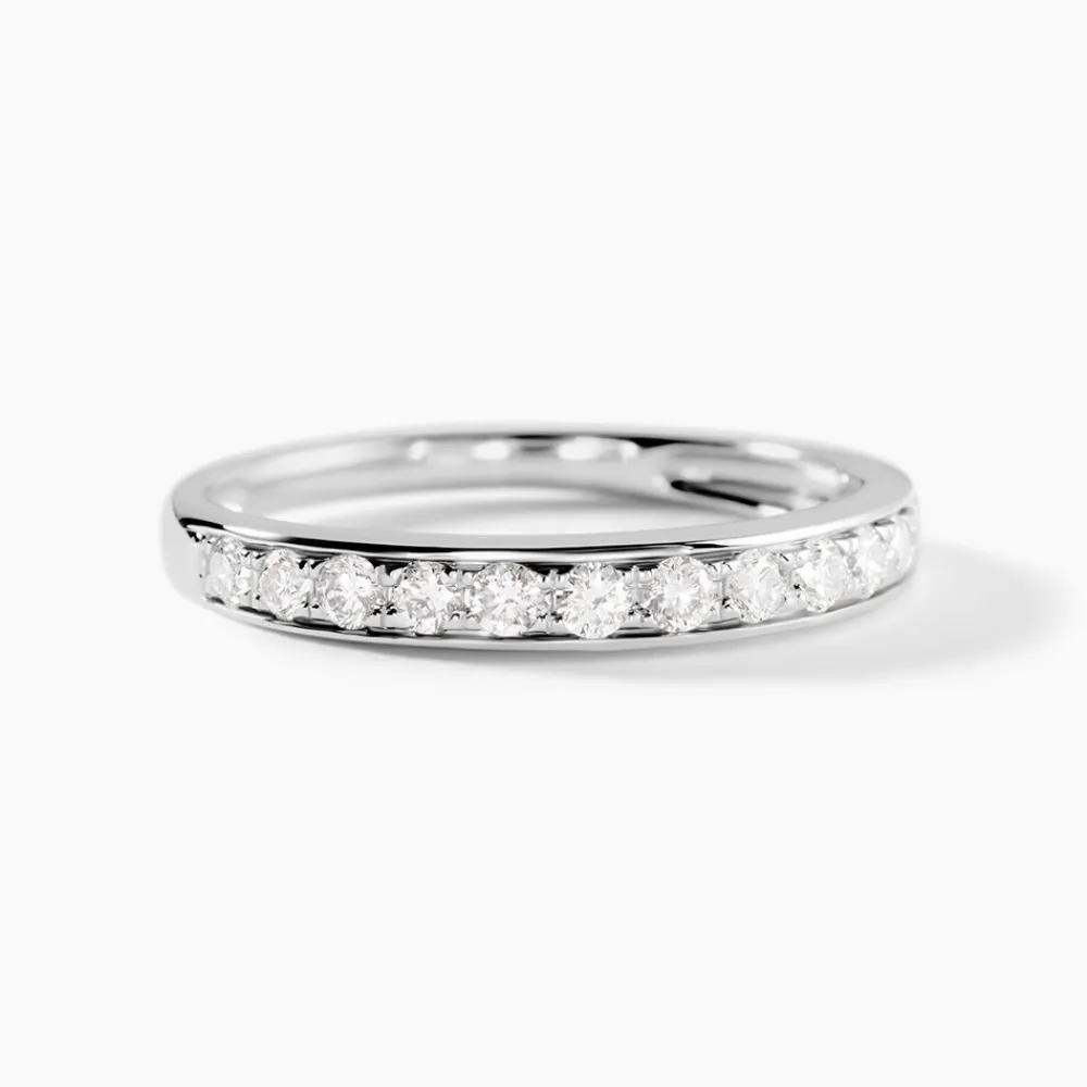 Marc Orian Bagues|Alliances > Alliance Rhea Ld Platine Blanc Diamant Synthétique