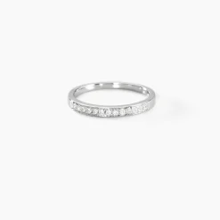 Marc Orian Bagues|Alliances > Alliance Rhea Or Blanc Diamant