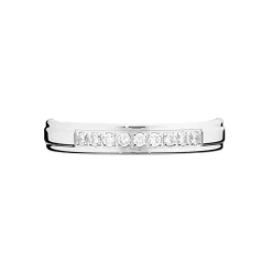 Marc Orian Bagues|Alliances > Alliance Serti Pave Or Blanc Diamant