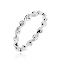 Marc Orian Bijoux Zirconium|Bagues > Alliance Valtl Argent Oxyde De Zirconium